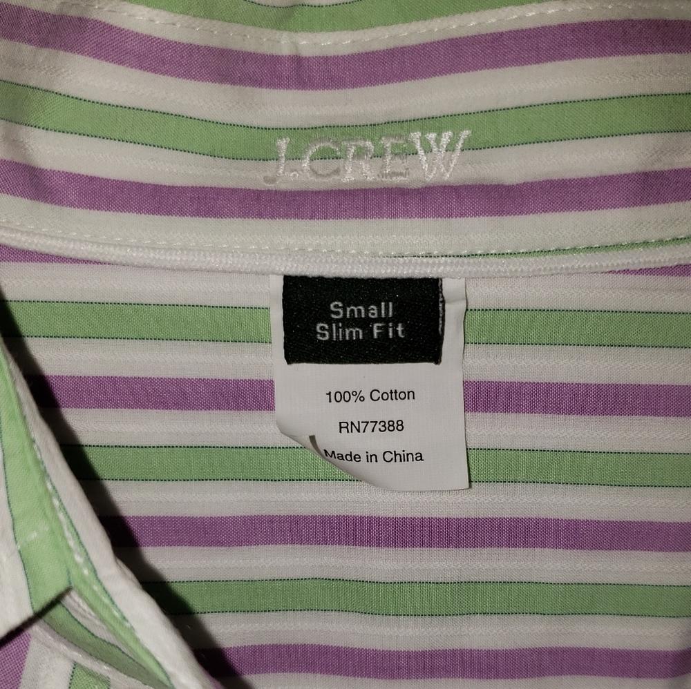 J. Crew Slim Fit Button Down Top - Picture 4 of 5